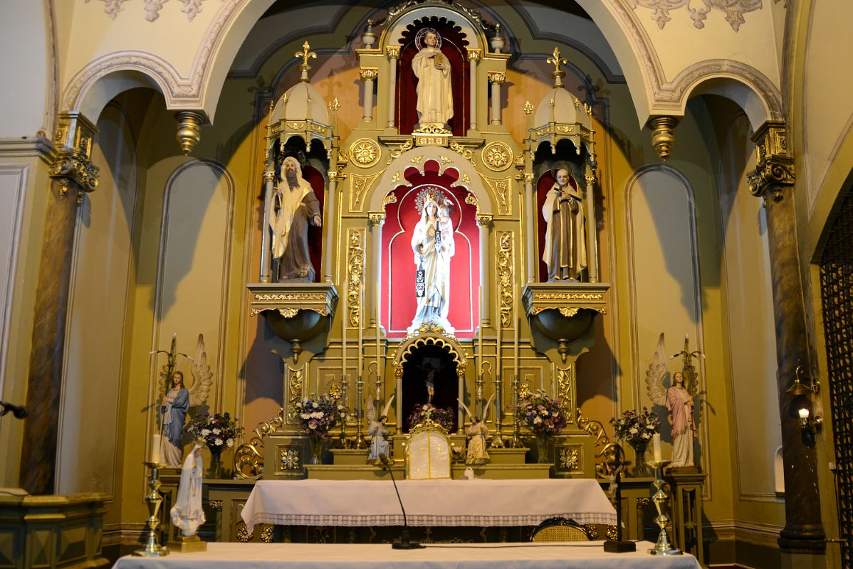 13-3 Altar Inside Iglesia San Bernardo Church Salta Argentina